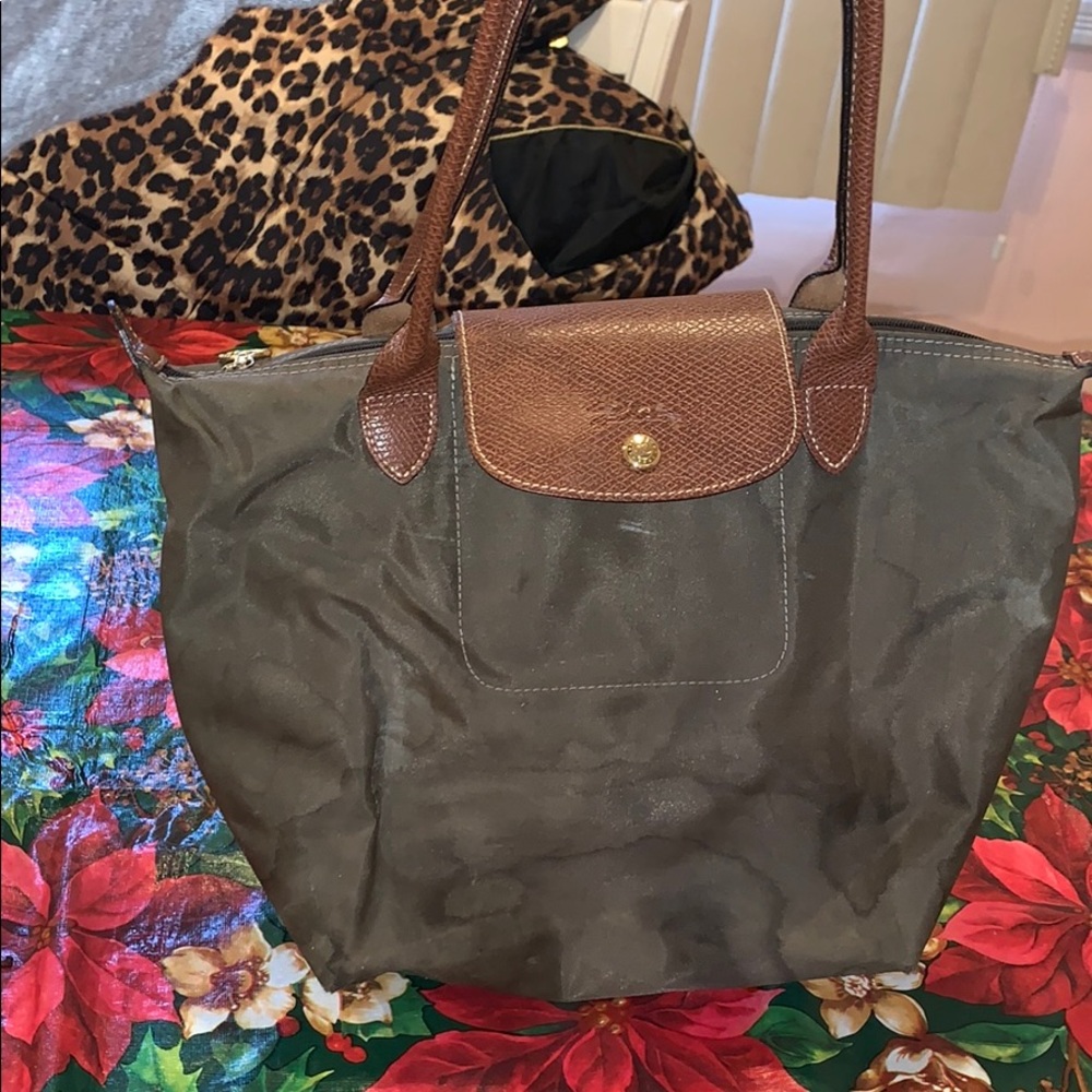 long champ le pelliage tote small size